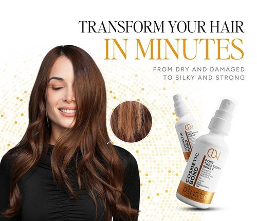 blust on Cosmetic Bond - Advanced Hair Repair Treatment for Chemically Treated Hair - Anti-Frizz Serum - Professional Cuticle Repair & Deep Hydration - 60 ml