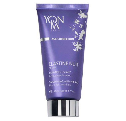 Yon-Ka Elastine Nuit Anti-Wrinkle Night Cream | Anti Aging Facial Moisturizer and Eye Cream | Soften Fine Lines and Wrinkles with Vitamin C and Elastin Peptides | Paraben-Free | 1.70 oz