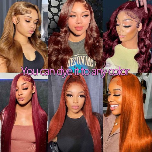 613 Lace Front Wig Human Hair 13x6 Transparent Lace, Blonde Lace Front Wigs Human Hair, 28inch Straight 613 HD Lace Frontal Wig Pre Plucked with Baby Hair for Women, 180% Density Blonde Wig Human Hair