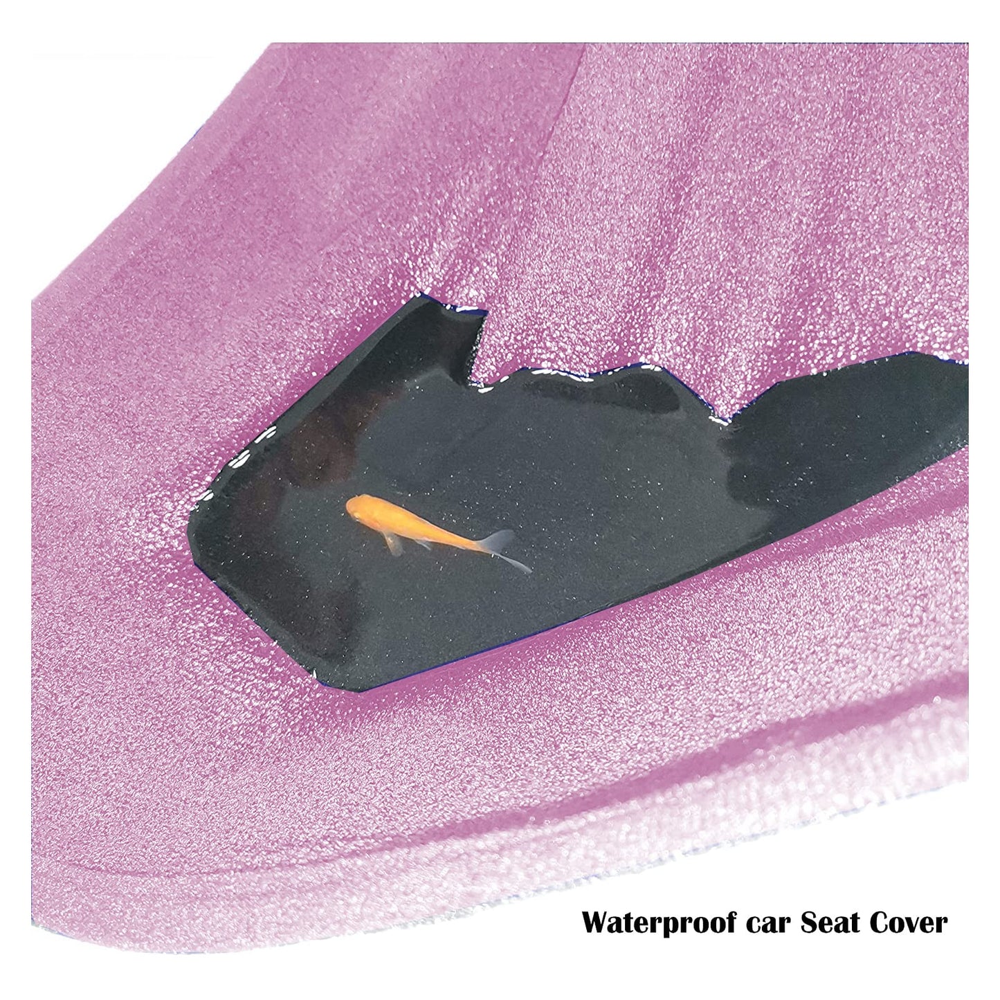 LoyaGour Car Seat Cover Protector Front Seats,for Gym Workout,Running,Swimming,Beach and Hiking,Waterproof Sweat Towel Bucket Seat Covers for Cars SUV Trucks (Pink, 1Pcs)