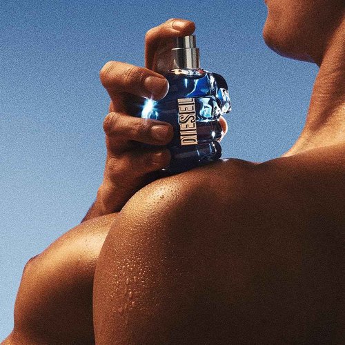 Diesel Sound of the Brave Eau de Toilette Spray Cologne for Men - Bison Grass Accord, Amber Woods & Juniper Essence, 4.2 Fl Oz