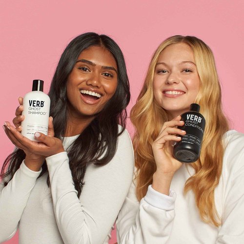 Verb Ghost Shampoo & Conditioner Duo, 12 fl oz + VERB Ghost Prep Heat Protectant, 4 fl oz + VERB Ghost Oil, 2oz Bundle