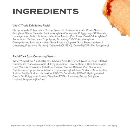 Murad Our Best Skin Brighteners 2-Piece Kit ($176 Value) – Full Size Dark Spot Correcting Serum & Vita-C Exfoliating Cleanser – Brightens, Smooths & Evens Tone