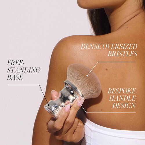 Loving Tan Flawless Body Tan Application Brush - Self Tanning, Streak Free, Premium Bristles, Oversized for Even and Easy Coverage, Free-standing, Vegan and Cruelty Free