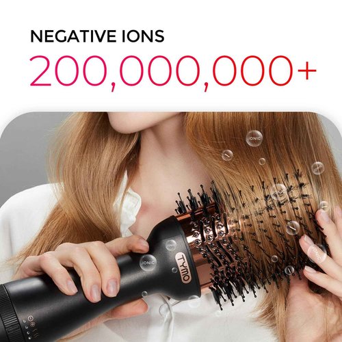 TYMO Hair Dryer Brush + TYMO Porta Cordless Hair Straightener Brush