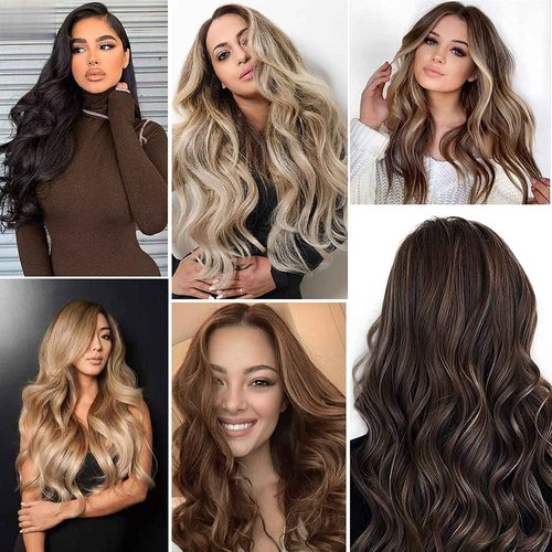 Tinashe Wire Hair Extensions Real Human Hair Straight Hair Extensions 18inch 90g Light Blonde Highlighted Golden Blonde Invisible Wire Fish Line Straight Human Hair Extension