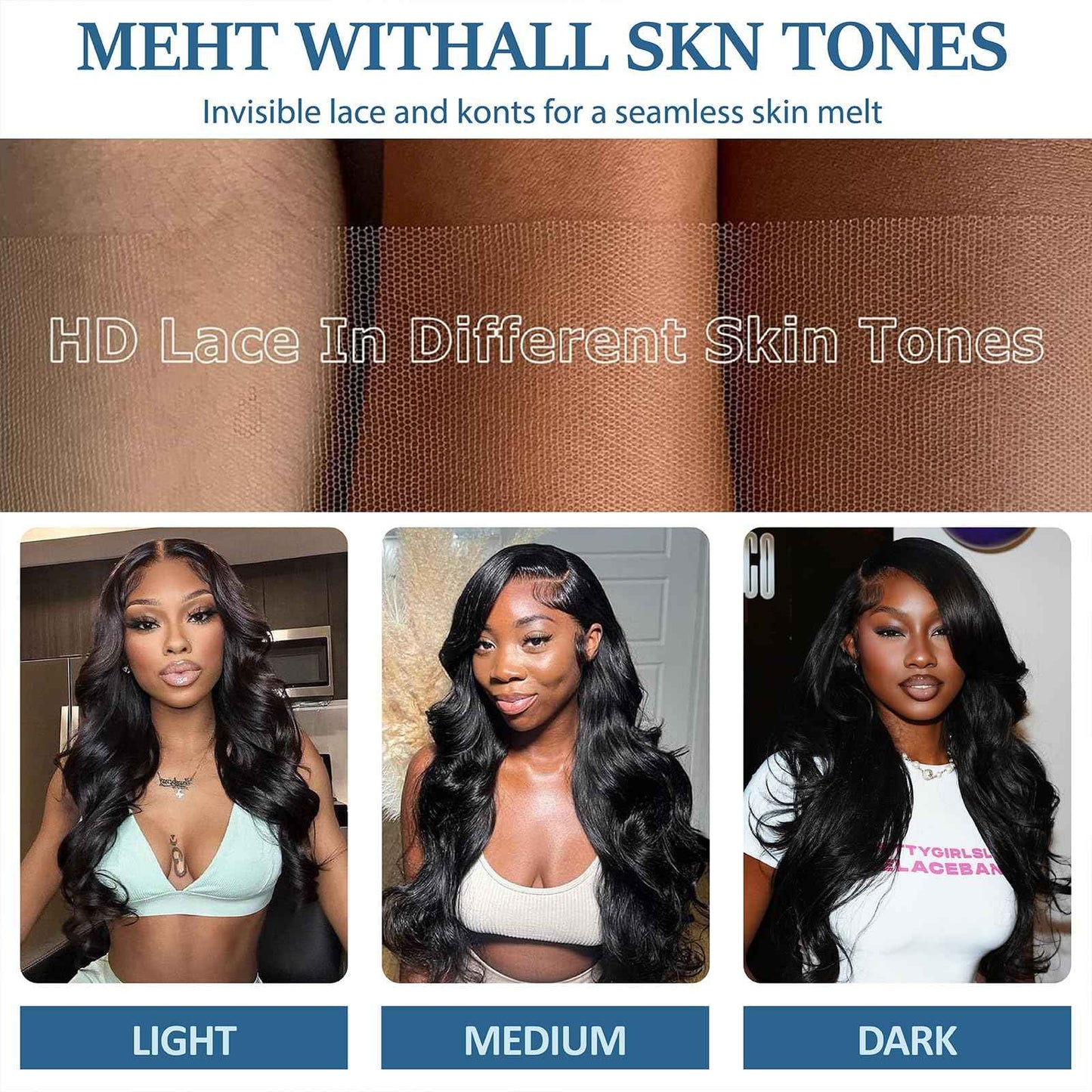 250 Density 30 Inch Body Wave Lace Front Wigs Human Hair, 13x6 HD Transparent Lace Front Wigs Human Hair Glueless Frontal Body Wave Wig for Women, Pre Plucked, Tangle Free, Average Cap, 30 Inch