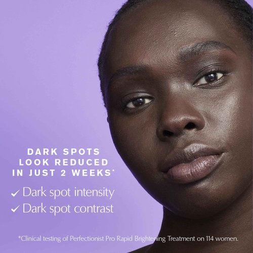 Estée Lauder Perfectionist Pro Rapid Brightening Treatment Face Serum with Ferment3 + Vitamin C| Targets Dark Spots, 1 Fl Oz
