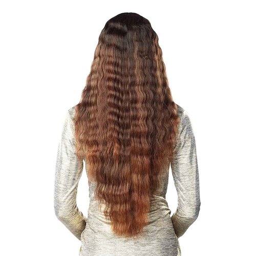 Sensationnel Butta Lace Wigs - Unit 17 Extra Wide 5 Inch Deep Parting Synthetic Preplucked Hairline Glueless Lacefront (BALAYAGEHAZELNUT)