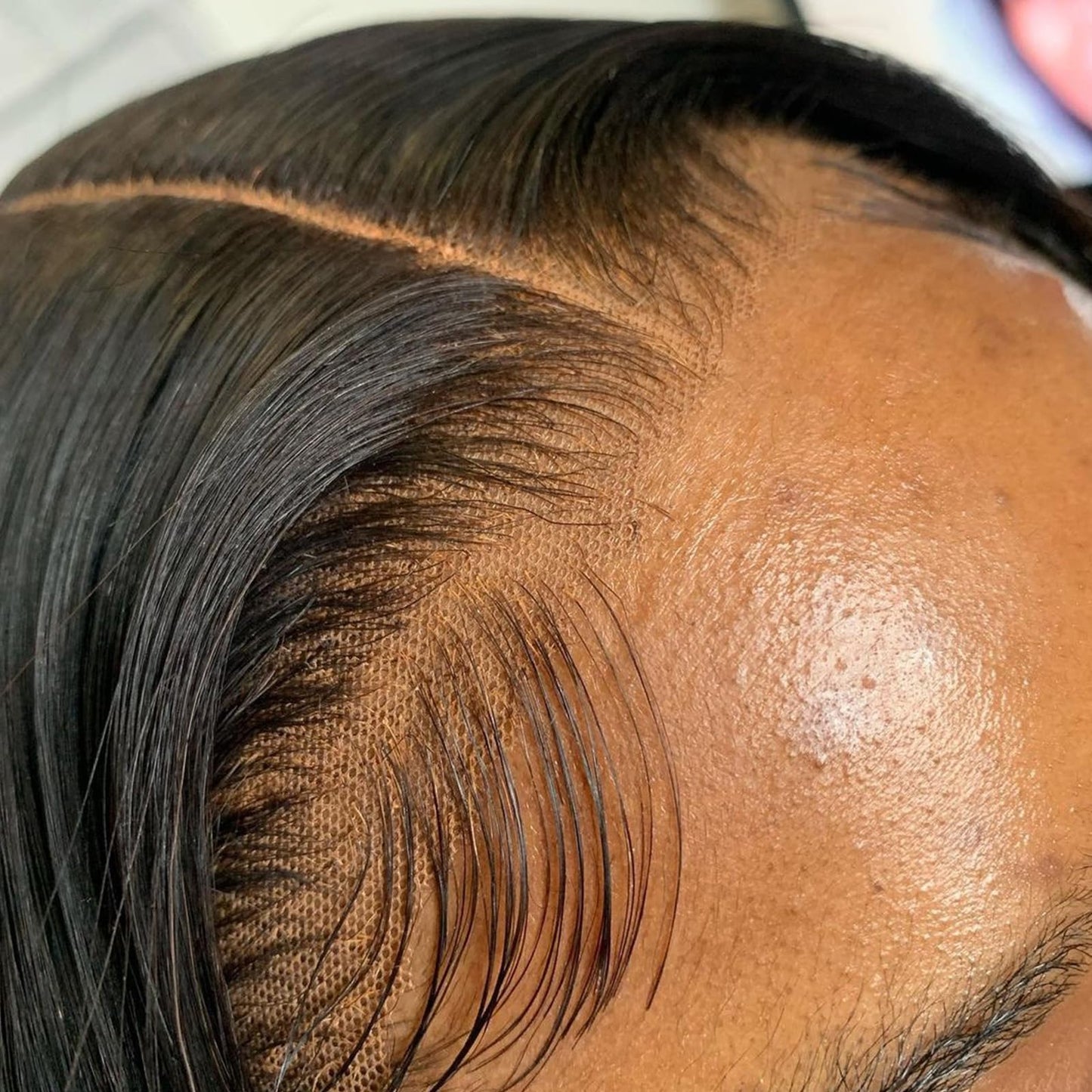 Gowigup 18inch 6x6 HD lace Closure Frontal Pre Plucked Baby Brazilian Virgin Hair Bleached Knots Human Hair Closure Straight