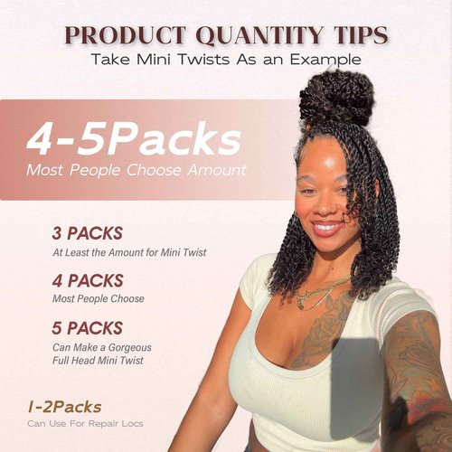 Afro Kinkys Bulk Human Hair, 20 Inch 50G/Pack Soft 4C Afro Kinky-Curly Human Hair Bulk for Twist Dreadlocks Extensions Repair Locs #4 Dark Brown 1 Pack (4#, 20 inch)