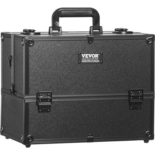 VEVOR Makeup Train Case 14.6" Portable Cosmetic Case