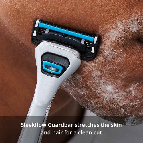 Dorco Pace 4 Pro - Four Blade Razor Shaving System - 52 Cartridge Refills (No Handle)