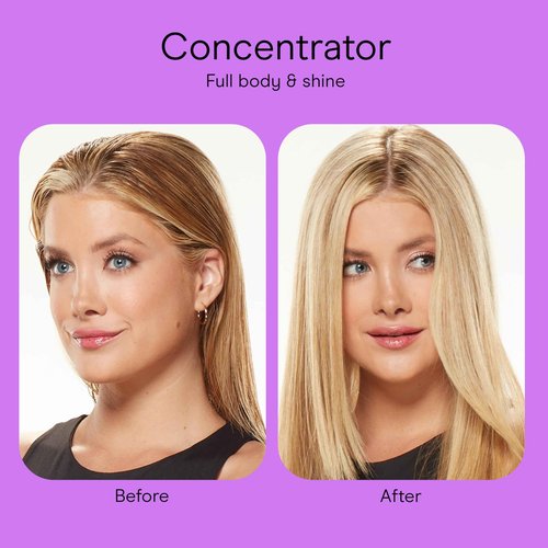 Conair Worldwide Folding Handle Hair Dryer with Concentrator & Diffuser, 1875W Travel Blow Dryer with Smart Voltage Technology, Ionic Conditioning Fights Frizz, 3 Heat & 2 Speed Settings, Purple