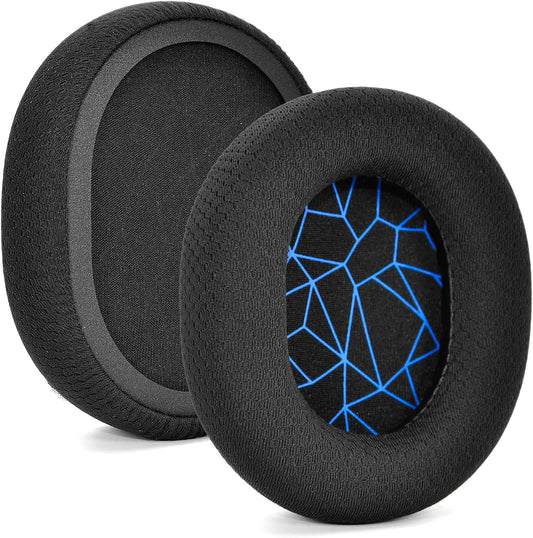 Arctis 3/5 / 7/9 Replacement Black Fabric Ear Pads Cushion Compatible with SteelSeries Arctis 3 / Arctis 5 / Arctis 7 Arctis 9 / Arctis 1 / Arctis pro Lossless Wireless Gaming Headset Headphone