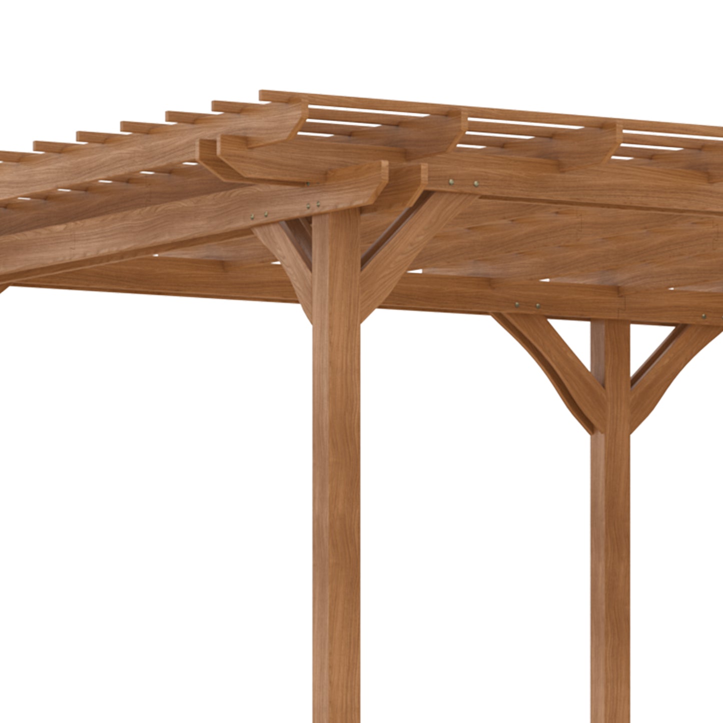 Wood Pergola for Climbing Plants - Outdoor Garden Gazebo