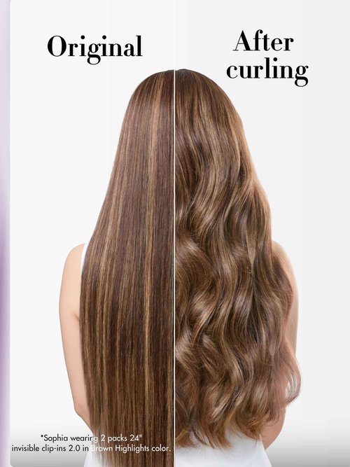 LUVME Invisible Clip in Hair Extensions Real Human Hair, 16 inch 110g 6Pcs, Natural Brown Highlights Human Hair Extensions Clip ins for Women, Natural Seamless Straight Human Hair