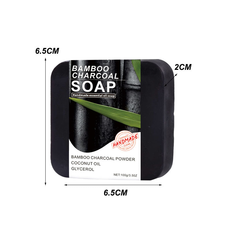 Bamboo Charcoal Essential Oil Soap Bar - 100g