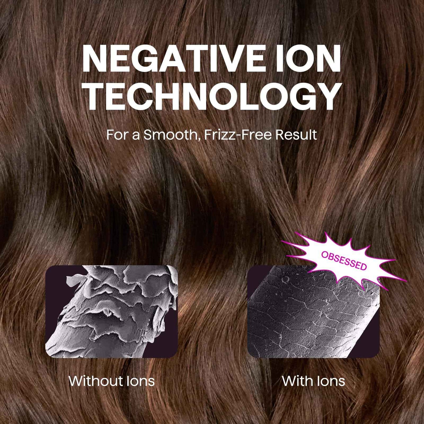 Hair Dryer, Wavytalk Turblow Pro Fast Drying Blow Dryer with Diffuser, High Speed Hair Dryer with 110,000 RPM, Pro Negative Ions for Reduces Damage, Frizz Smoothing, 3 Speeds & 3 Temps, Pink