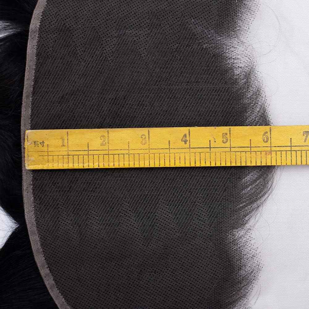 13x6 Lace Frontal Body Wave HD Transparent Ear to Ear 13x6 Frontal Human Hair With Baby Hair Free Part 100% Virgin Human Hair Closure Natural Hairline 20 Inch