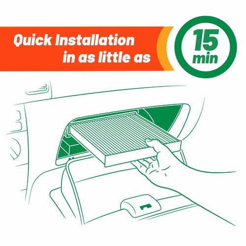 FRAM Fresh Breeze Cabin Air Filter Replacement for Car Passenger Compartment w/Arm and Hammer Baking Soda, Easy Install, CF10285 for Toyota Vehicles , white