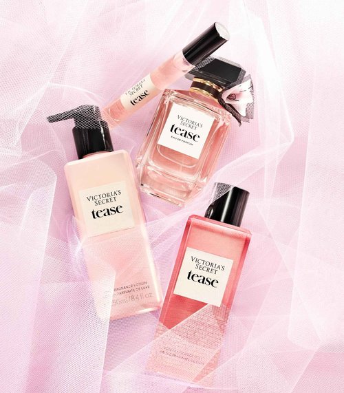 Victoria's Secret Tease Eau de Parfum, Notes of White Gardenia, Anjou Pear & Black Vanilla, Perfumes for Women (3.4 oz)
