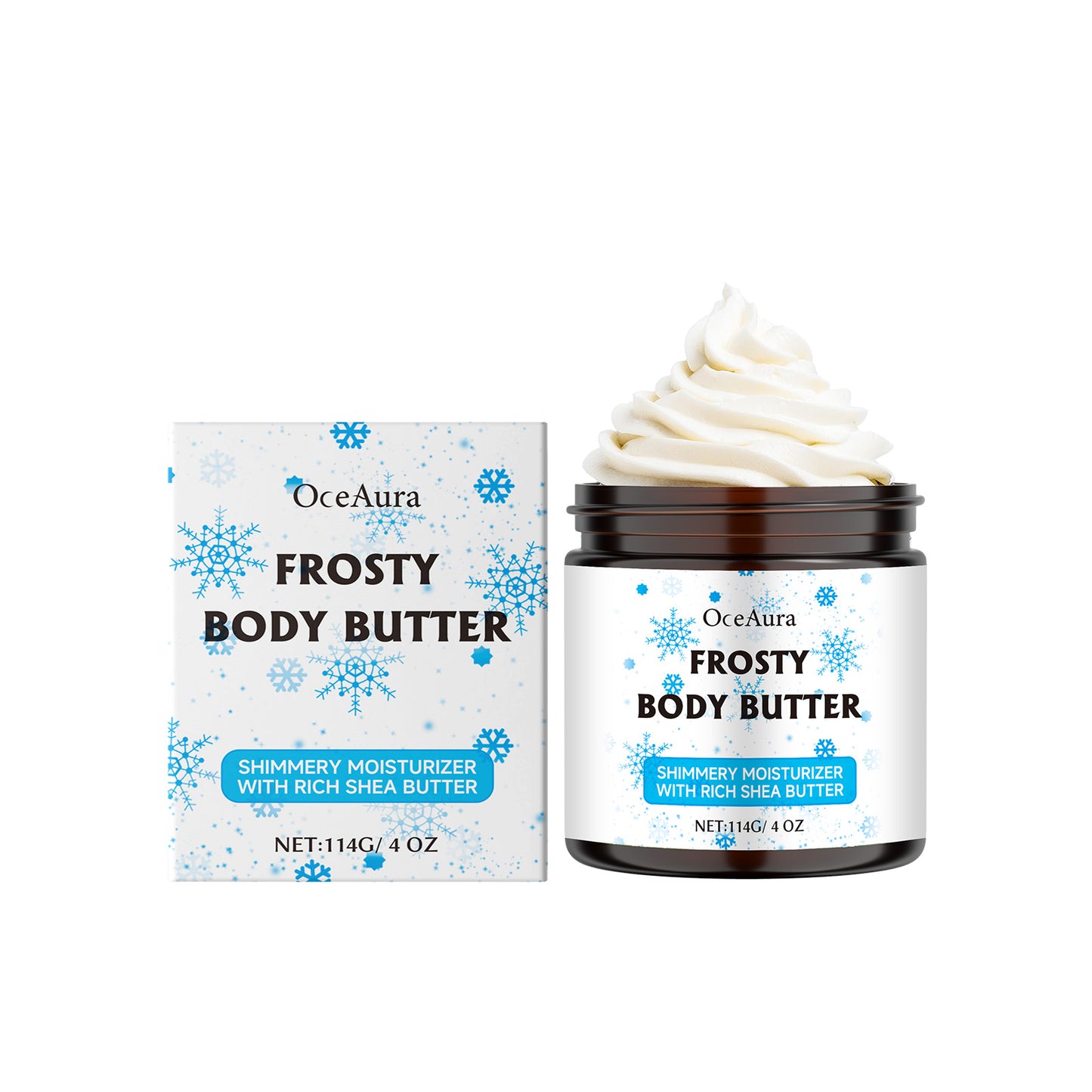 Shea Butter Moisturizing Body Cream with Jojoba Oil & Collagen