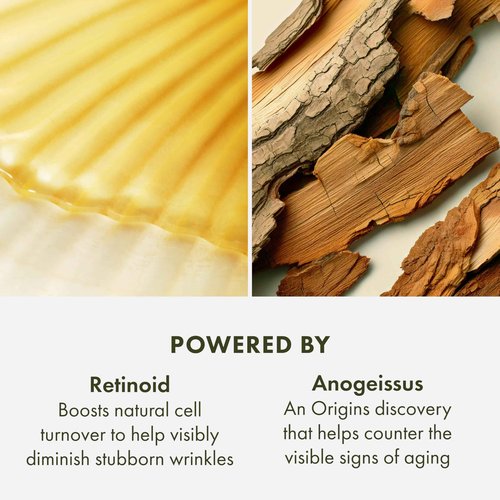 Origins Plantscription Anti-Aging Serum with Retinoid | Visibly Reduces Stubborn Wrinkles | With Retinoid & Peptide | Gentle Enough for First Time Retinoid Users | Travel Size, 1 Fl Oz