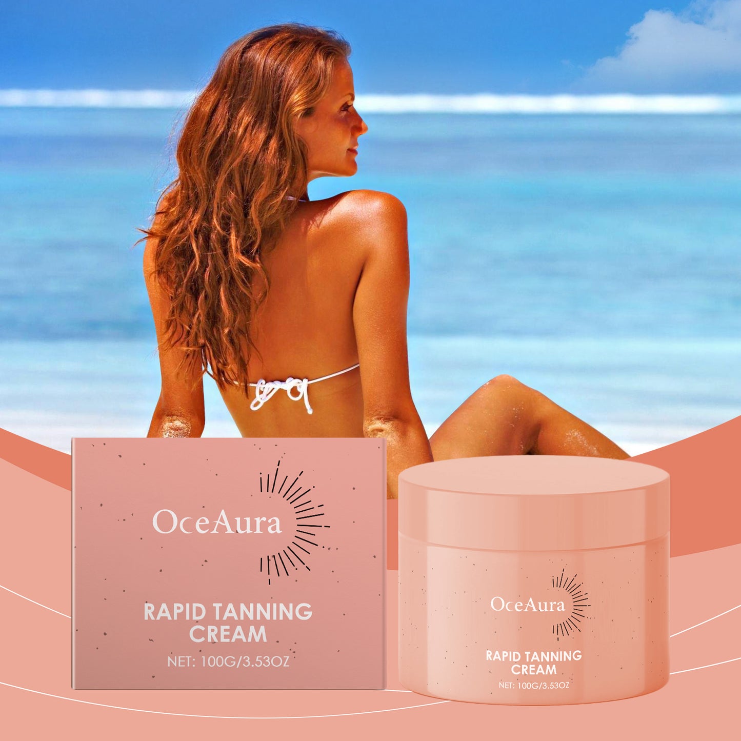 Hydrating Tanning Cream - Moisturizing Bronzing Lotion for Smooth Skin