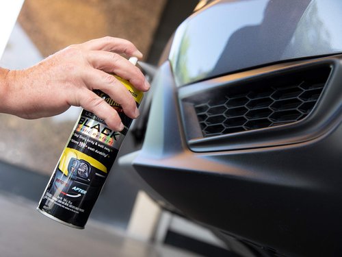 Meguiar's Ultimate Black Plastic Restorer - Restore Faded Exterior Trim, Add Shine and Protect Exterior Trim with Durability and UV Protection - Makes Trim and Plastic Look Like New, 10 Oz Aerosol