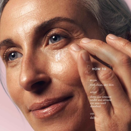 philosophy anti-wrinkle miracle worker line-correcting eye cream - with vitamin C & coconut oil - smoothes the skin around eyes & reduces dark circles - 0.5 fl oz