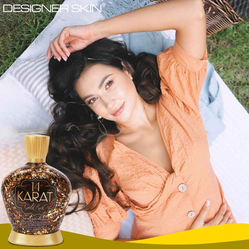 Generic Designer Skin 14 Karat Gold Rush Bronzing Blend Tanning Lotion, 13.5 fl oz