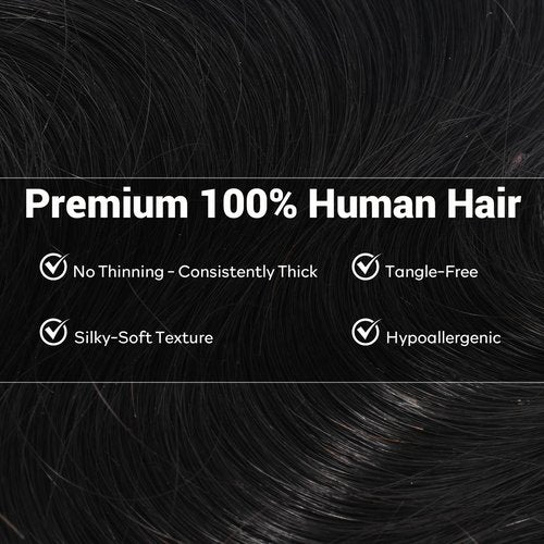 Filelf 13x4 Hd Lace Closure,Invisible Skinlike Swiss Lace Pre-Plucked Hairline Human Hair Frontal Glueless Design Straight Natural Black 12 Inch