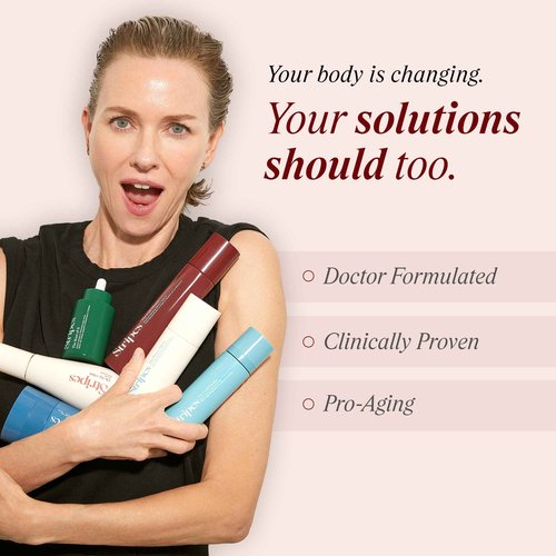 STRIPES Beauty Naomi Watts The Full Monty Post Shower Body Oil Brightens Hydrates With Squalane Vitamin C Improves Skin Softness Elasticity Dry Skin 3.7 Fl Oz