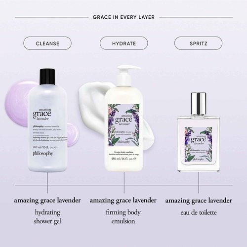 philosophy amazing grace lavender eau de toilette 2 fl oz