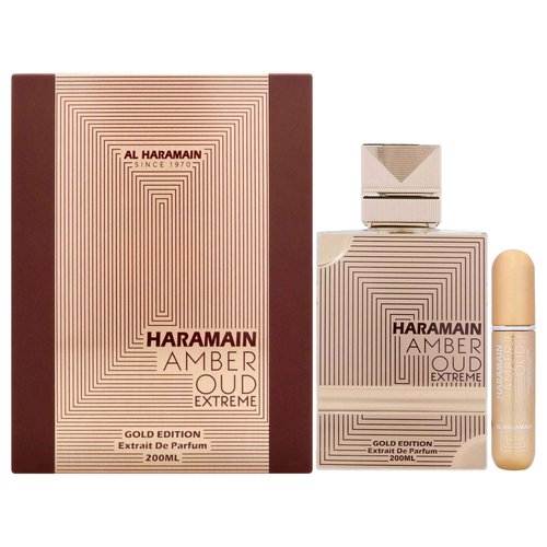 Al Haramain Amber Oud Gold Edition Extreme - Unisex Arabian Perfume for Women and Men - Long Lasting Amber Cologne for Men and Women - 6.6 oz
