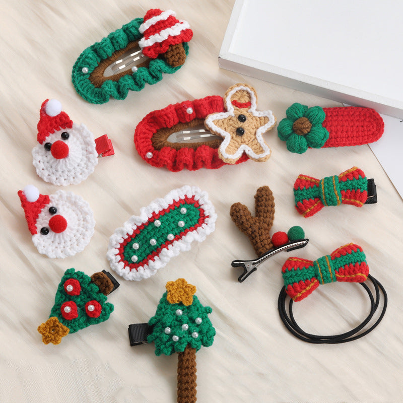 DIY Christmas Ornaments Crochet Knitting Kit