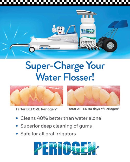 Periogen Oral Rinse (Hint of Mint) 3-PK - The Only Product in The World Clinically Proven to Reduce Dental Tartar Buidup