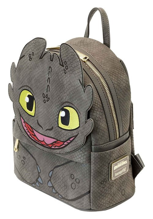 Loungefly How to Train Your Dragon Toothless Cosplay Mini Backpack