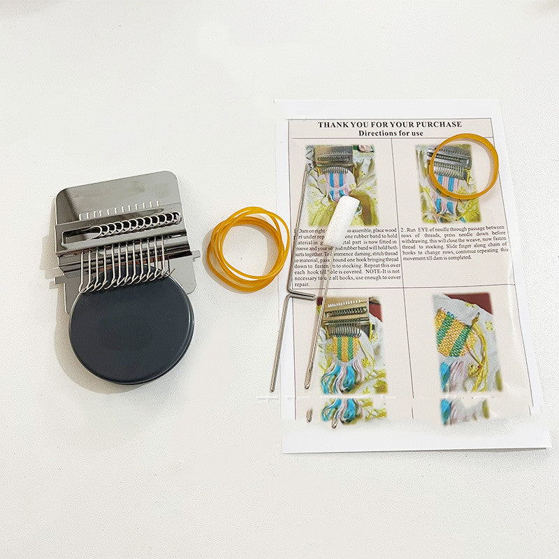 Portable Handmade Knitting Machine Tool Without Needle - Multi Color Options