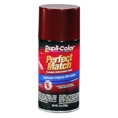 Dupli-Color EBGM05217-6PK Perfect Match Automotive Spray Paint – General Motors Dark Toreador Metallic, 51 WA203C, WA334D, WA257C – 8 oz. Aerosol Can, 6-Pack