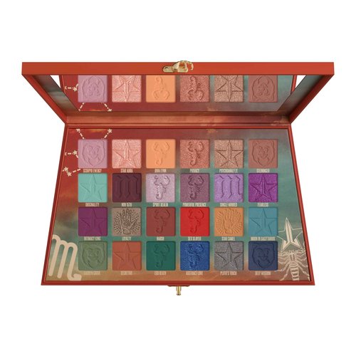 Jeffree Star Cosmetics Scorpio Palette, 24 Eyeshadow Shades, Matte and Metallic, Cruelty-Free