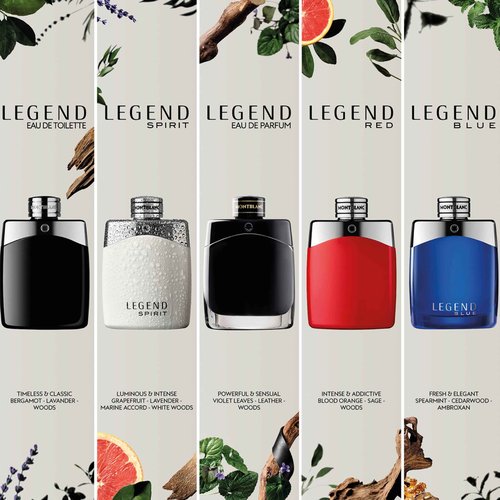 Mont Blanc Legend Spirit Eau de Toilette Spray, 3.3 Ounce