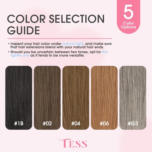 TESS Real Human Hair Topper for Women Clip In Bangs Handmade Lace Base 3 Clips Enhanced Coverage Stylish & Comfortable 8×10cm, 08 Inch, Grey