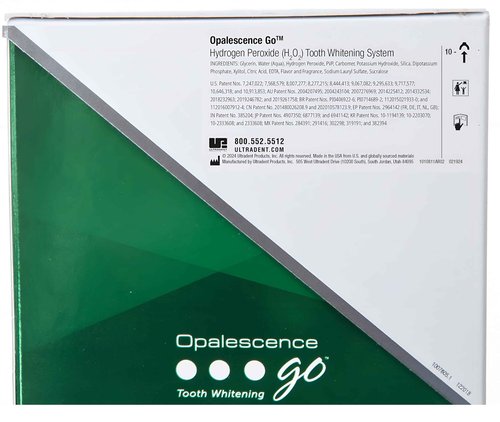 Opalescence Go 15% Mint - Prefilled Teeth Whitening Trays - 4 Treatments (2 Packs) - Made by Ultradent. 4648-2
