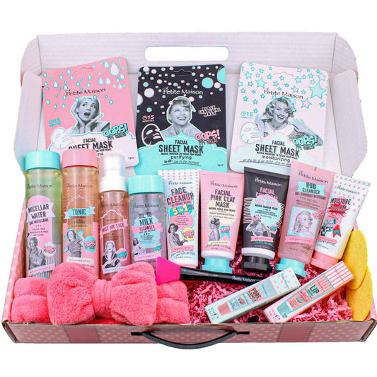 Gift Box for Women - Care Package With Spa Skin Care Sets for Mom, Her, Sister, Aunt, Friends - Unique Birthday, Christmas, Wedding Basket
