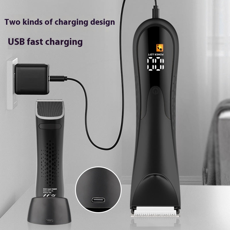 Electric Body Shaver - Waterproof USB Rechargeable
