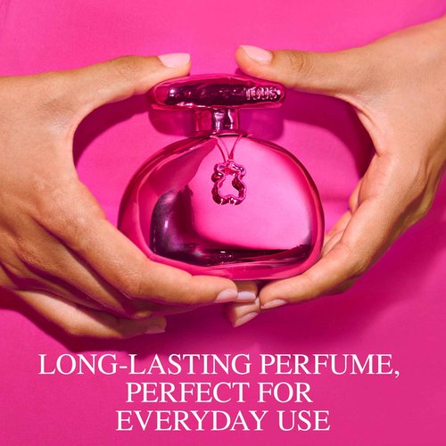 TOUS Electrotouch Eau de Parfum for Women, Floral Feminine Perfume for Everyday Wear, Long Lasting Fragrance, 3.4 Oz