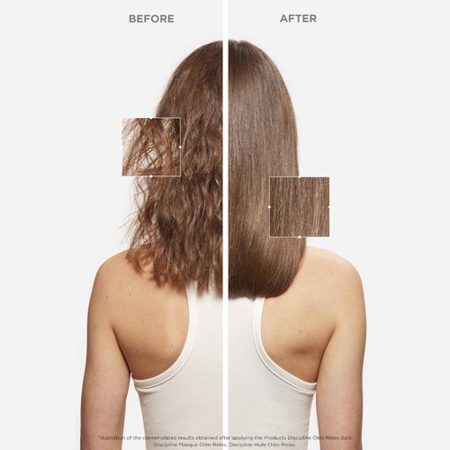 Kerastase Discipline Bain Fluidealiste Shampoo - Sulfate-Free, Smoothing & Hydrating, Frizzy Hair, Softens and Nourishes, 16.9 Fl Oz