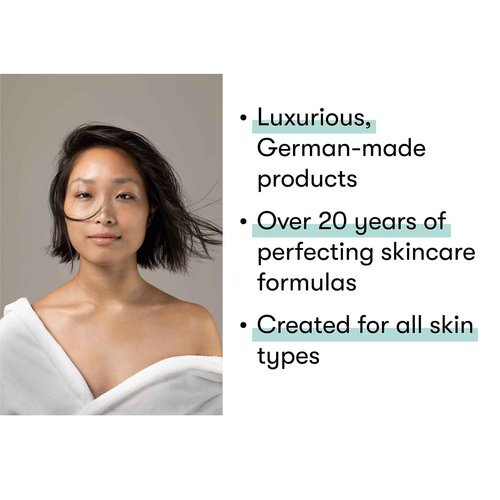 Dermaroller Hyaluronic Acid Ampoule Serum - 30 Pack Ampoules for Anti-Aging Skin Care, Deep Hydration, and Collagen Boost with Urea for All Skin Types